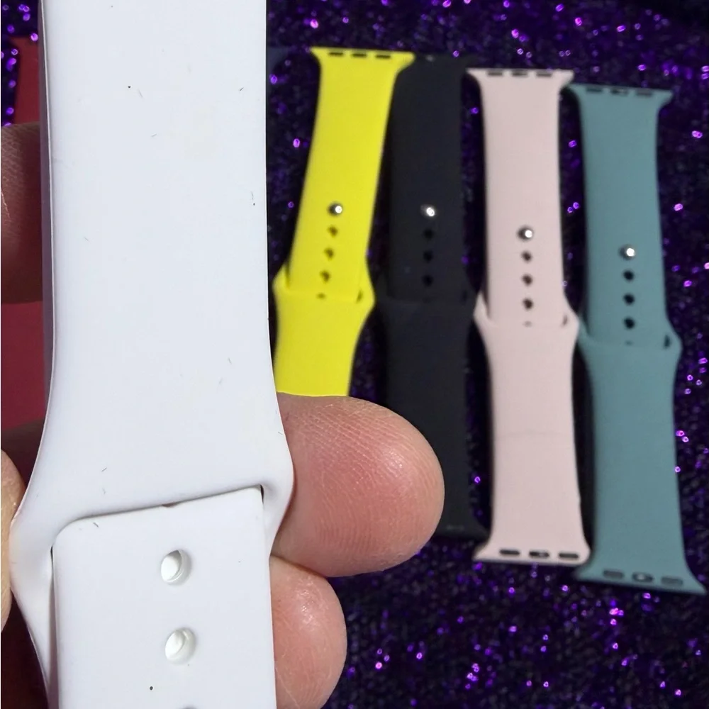 Vibrant Silicone Watch Bands Set